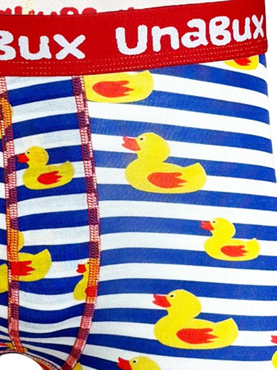 Actual product image Unabux Boxer BLACK WHITE RABBIT (M, pack of 2)