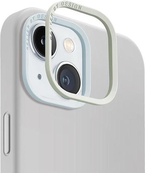 Immagine prodotto Uniq etui Lino Hue iPhone 15 6.1" Magclick Charging jasnoszary/grigio gesso (Apple iPhone 15)