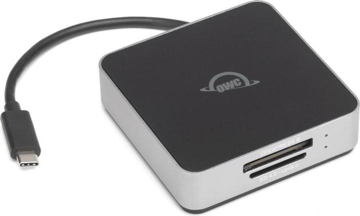 Produktbild OWC Atlas Dual CFexpress + SD Card Reader (USB 3.2 Gen 2, USB-C)