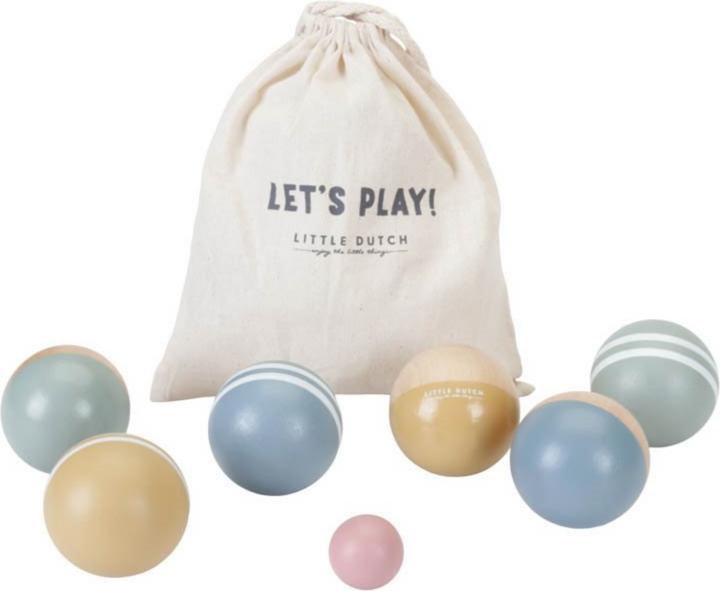 Little Dutch Boule Spiel aus FSC Holz (6 x)