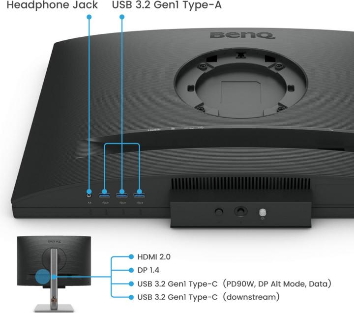 Produktbild BenQ 61,2cm RD240Q 16:9 (2560 x 1600 Pixel, 24")