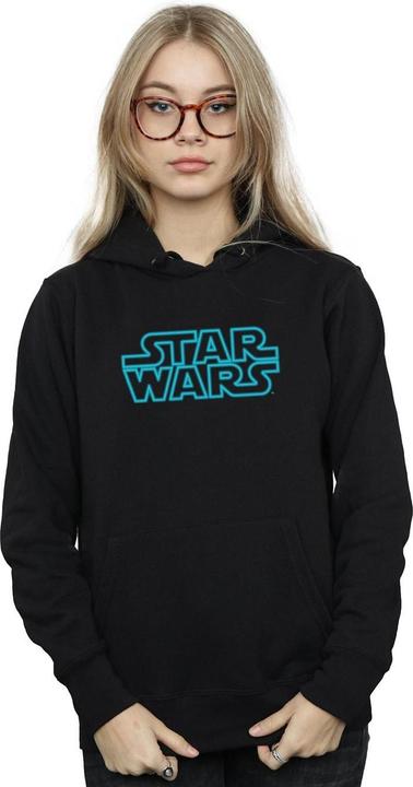 Image du produit Star Wars - Sweat à capuche NEON SIGN LOGO - Femme (M)
