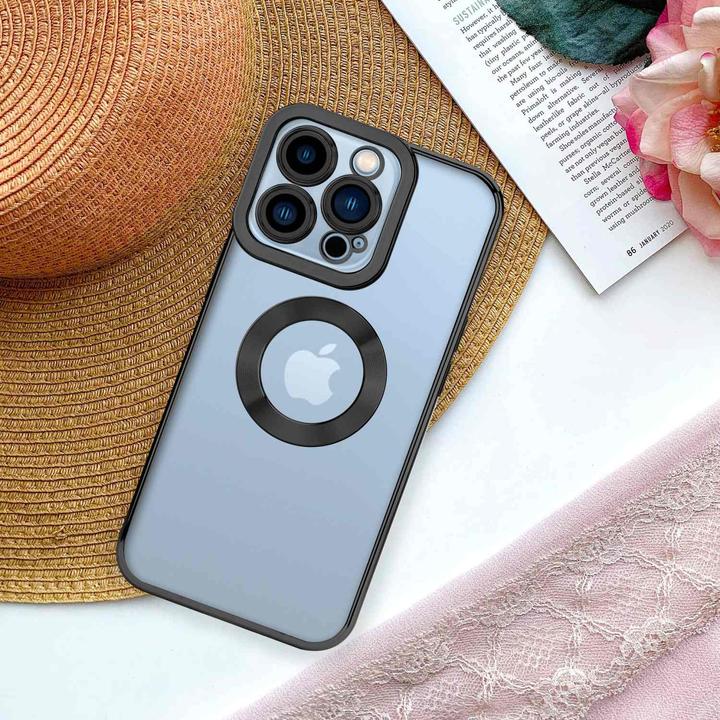 Produktbild Cadorabo TPU Hülle Chrome mit Kameraschutz für Apple iPhone 13 PRO MAX (Apple iPhone 13 Pro Max)