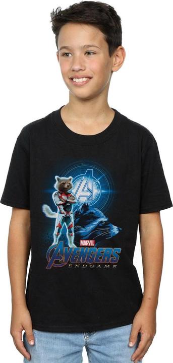 Immagine prodotto Garçons - Maglietta Avengers Endgame Rocket Team Suit (128)