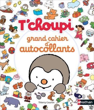 Image du produit T'choupi : grand cahier d'autocollants (Français, Courtin Thierry, 2021)
