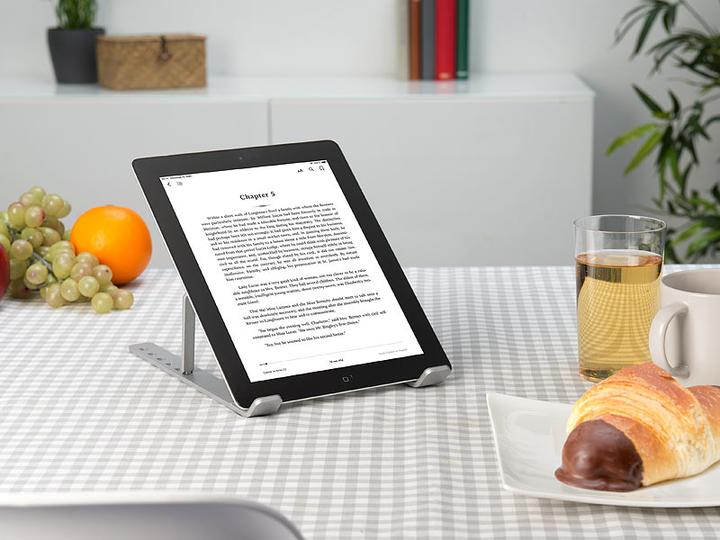Image du produit Pearl Lot de 2 Support portable en aluminium pour ordinateur portable jusqu'à 39,5 cm (15,6")