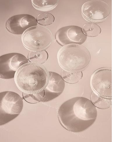 Image du produit Ferm Living Ondulation (15 cl, 2 Verres, Flûtes à champagne)