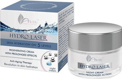 AVA Laboratorium Hydro Laser Moisturizing Active Night Cream 50Ml (50 ml)