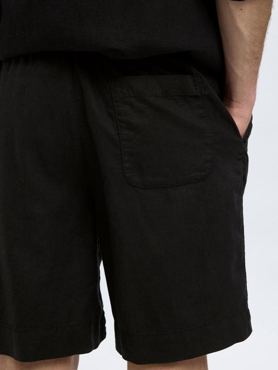 Image du produit Selected Homme Loose Fit Shorts aus Leinengemisch (S)