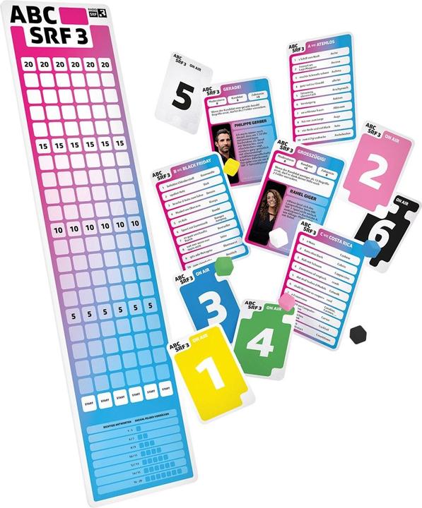 Image du produit Game Factory ABC SRF 3 Original 2023 (Allemand)