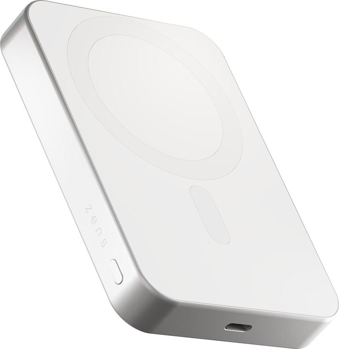 Zens Slim Qi2 Al Powerbank10.000mAhWhite (10000 mAh, 38.70 Wh)