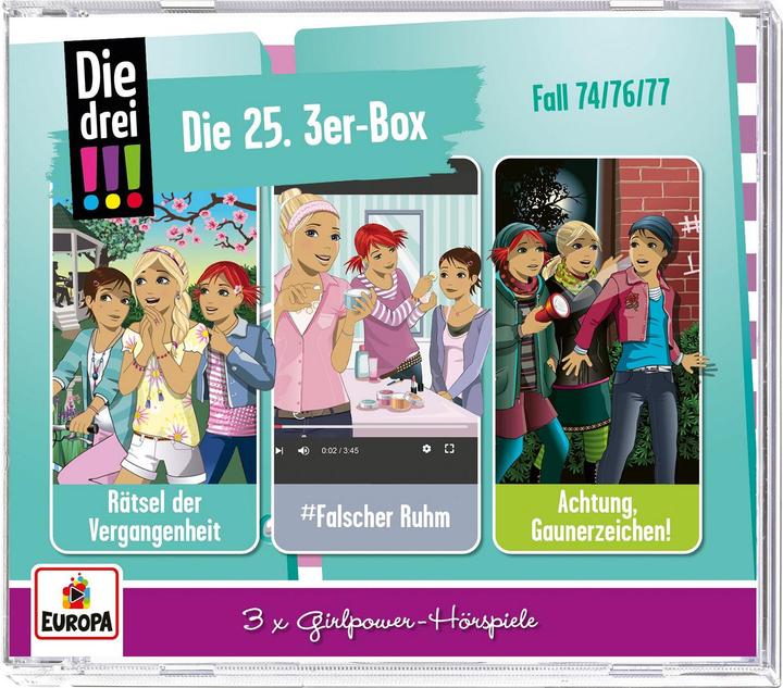Produktbild Die drei DREI AUSRUFEZEICHEN - 25 Box (F74,76,77) (Die drei !!!, Deutsch)