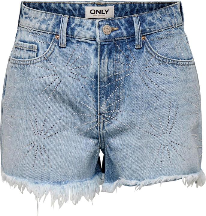 Produktbild Only ONLGABI Hohe Taille Normal geschnitten Jeans-Shorts Jeans-Shorts (S)
