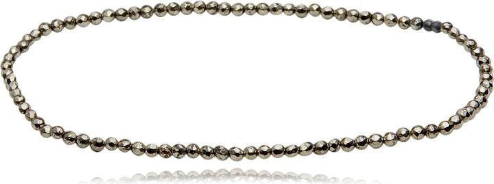 Produktbild Leyda Goldpyrit Armband mit Silber (17 cm, Farbstein, Silber 925)