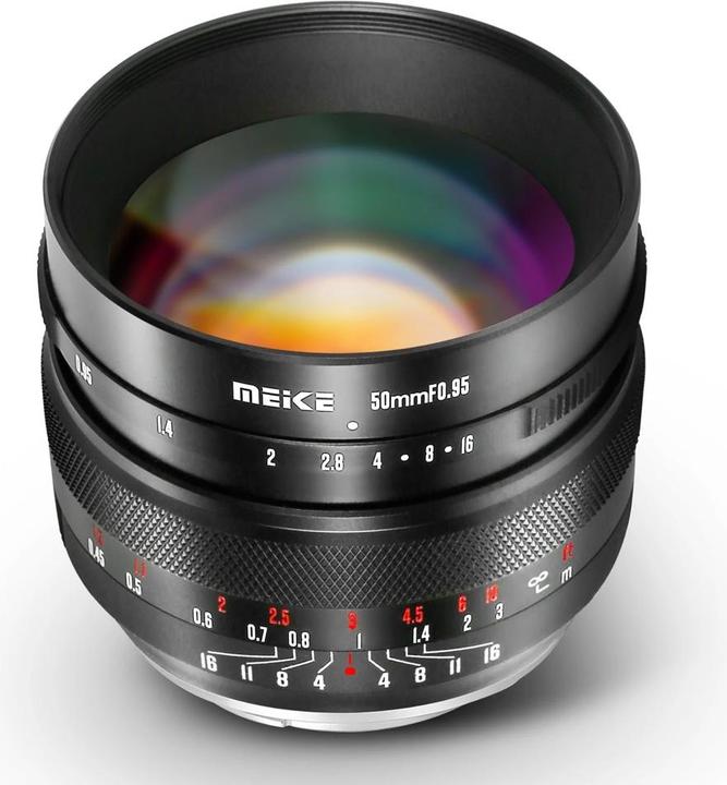 Actual product image Meike MK 50mm F0.95 Canon EF M mount (Canon EF-M, APS-C / DX)