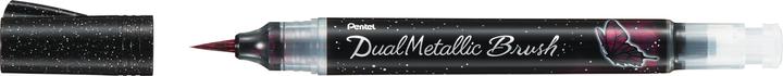 Actual product image Pentel Dual Metallic Brush (Black, 1 x)