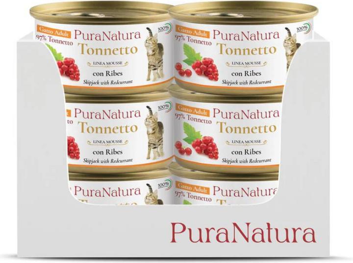 Produktbild Pura Natura Tonnetto con Ribes (Adult, 24 Stk., 85 g)