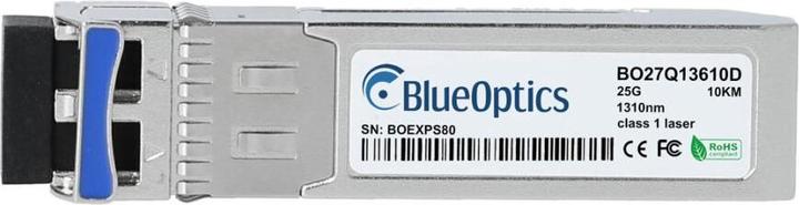 Produktbild BlueOptics Cisco SFP-10/25G-LR-I kompatibler SFP28 Transceiver für Singlemode 10 bzw. 25 Gigabit Highspeed Dat