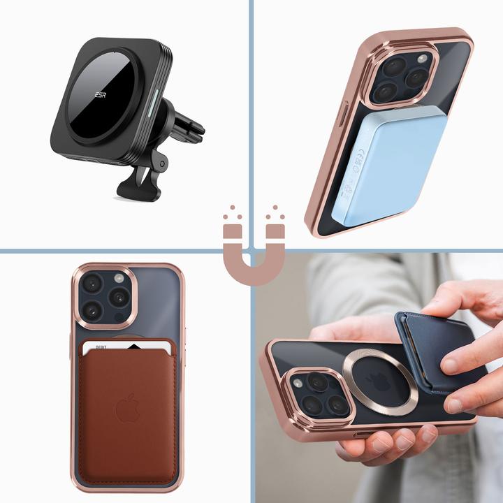 Immagine prodotto Avizar Serie di cover per cellulari Chrome (Apple iPhone 15 Pro)