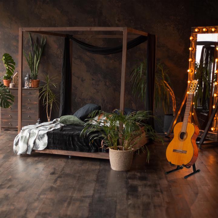 Actual product image Relaxdays Guitar Stand, Foldable (Guitar, Electric guitar, Electric bass)