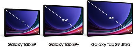 Image du produit Samsung Galaxy Tab S9 WiFi (WLAN uniquement, 11", 256 Go, Gris graphite)