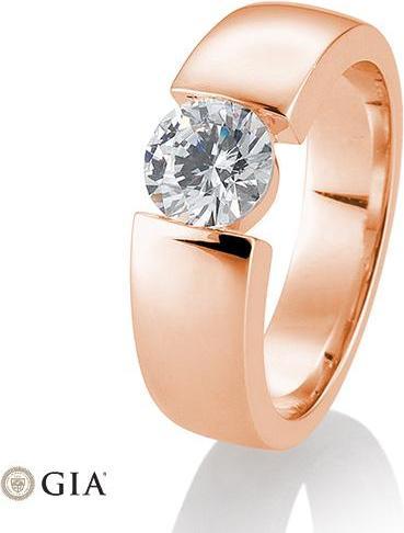 Actual product image Breuning Ring tension 0.80-1.50 ct. (56, 750/18 K Gold)