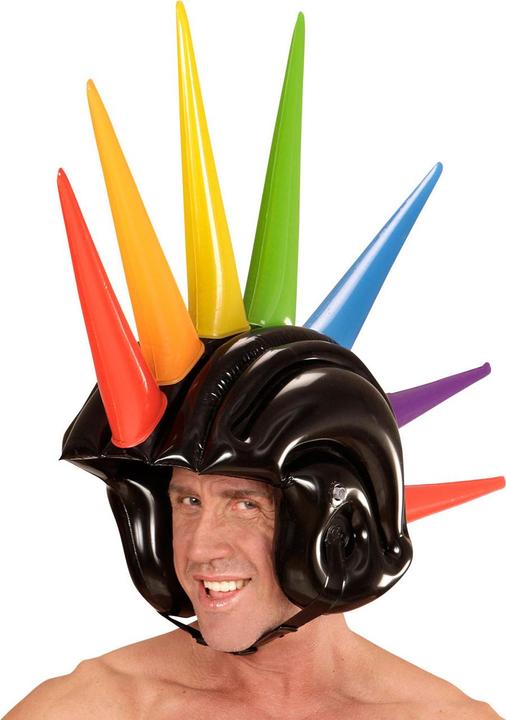 Produktbild Widmann Aufblasbarer Helm Irokese