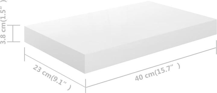 Produktbild VidaXL Eliza (23 x 4 x 40 cm)