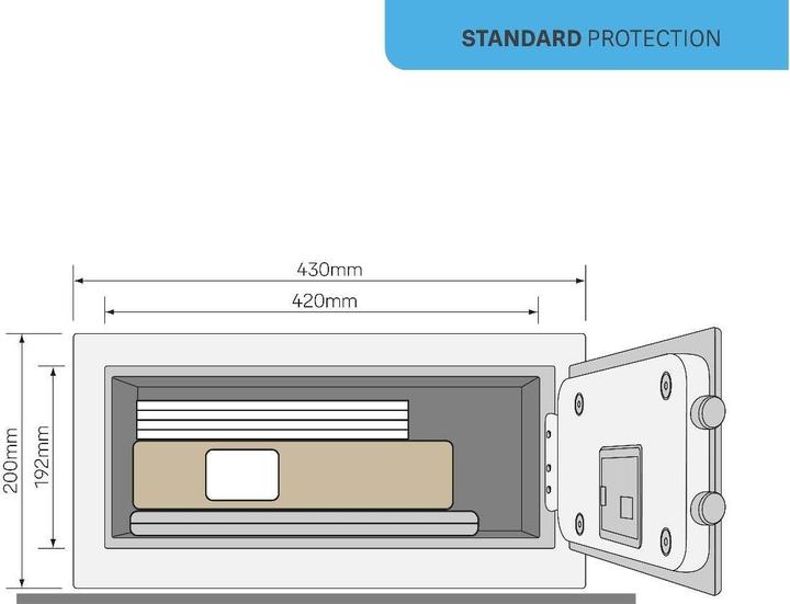 Actual product image Yale Furniture safe Value Safe, 24 l (24 l)
