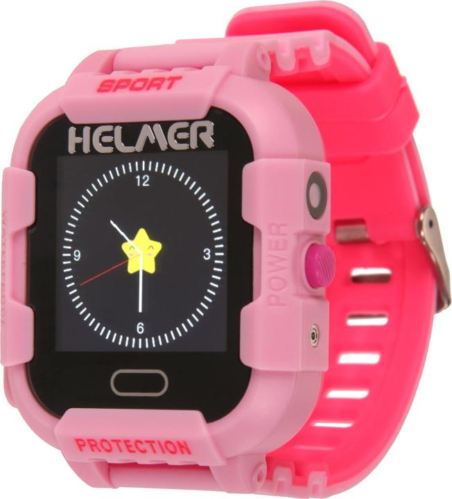 Actual product image Smart touch watch with GPS locator and camera - LK 708 pink (41.50 mm)