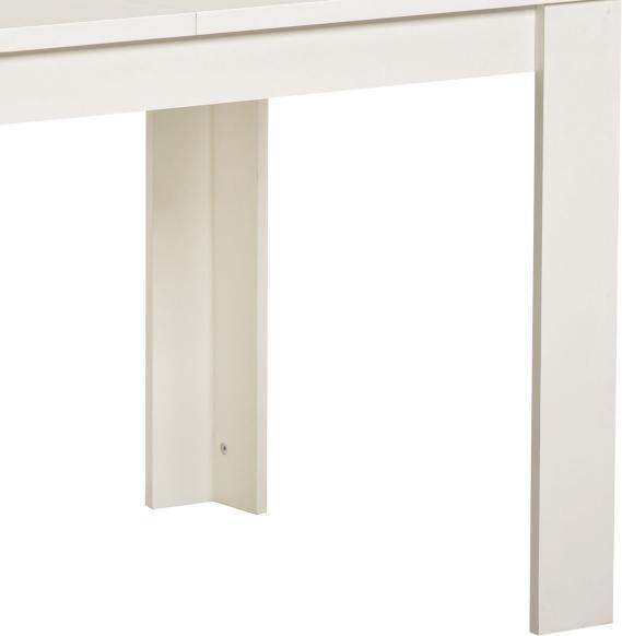 Actual product image Homestyle4u Extendable dining table (120 x 80 x 75 cm)
