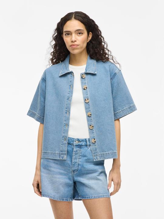Produktbild Vila VIHIMLA Kurzärmeliges Jeanshemd (42)