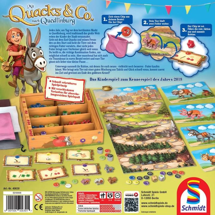 Produktbild Schmidt Spiele Mit Quacks Co. nach Quedlinburg (Deutsch)