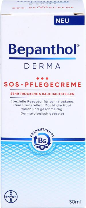 Actual product image Bayer HealthCare Bepanthol Derma Sos Care (Body cream, 30 ml)
