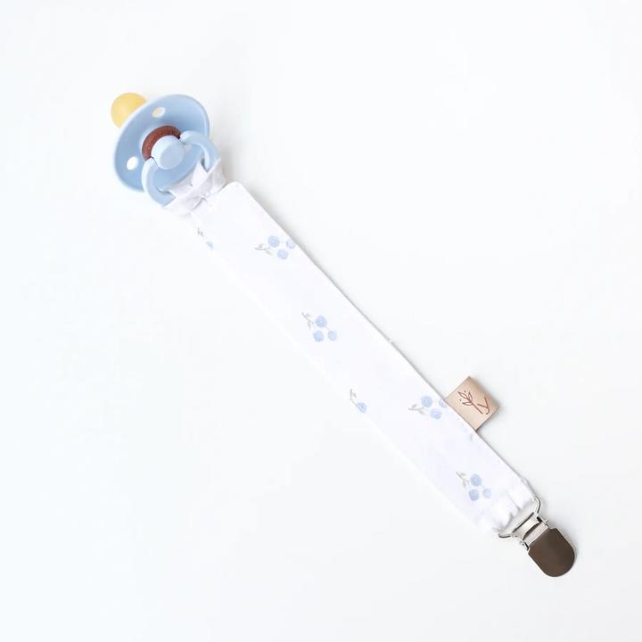 Produktbild Babyly Schnullerkette aus Musselin Vergissmeinnicht
