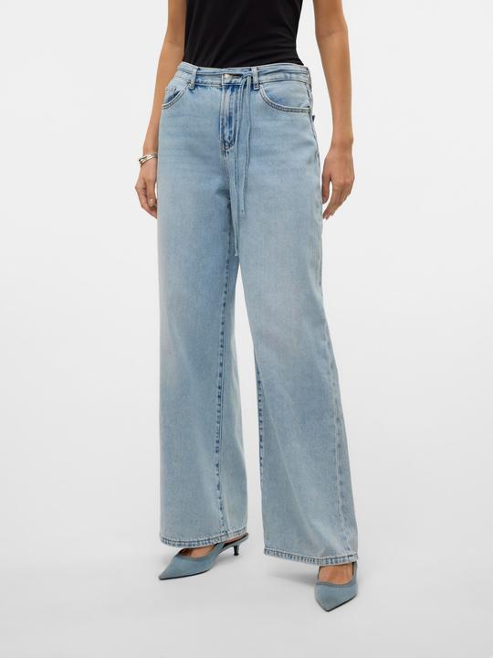 Produktbild Vero Moda VMWIEN Mid Rise Weiter Beinschnitt Jeans Weit geschnitten (W28/L32)