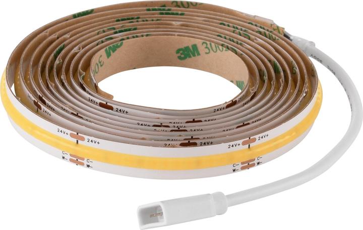 Actual product image EGLO 900577 COB STRIPE LED LED strip 13.2W White Remote control controllable light colour dimmable (200 cm, Indoor)