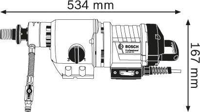 Actual product image Bosch Professional Diamond drilling machine GDB 350 WE (Electrical connection)
