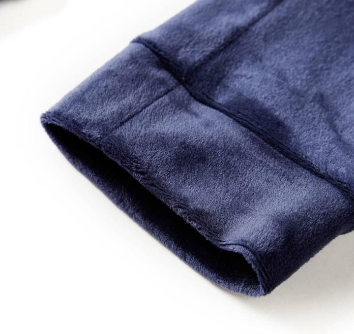 Actual product image VidaXL Children's tracksuit bottoms navy blue 92,Material: 94 % polyester (92)