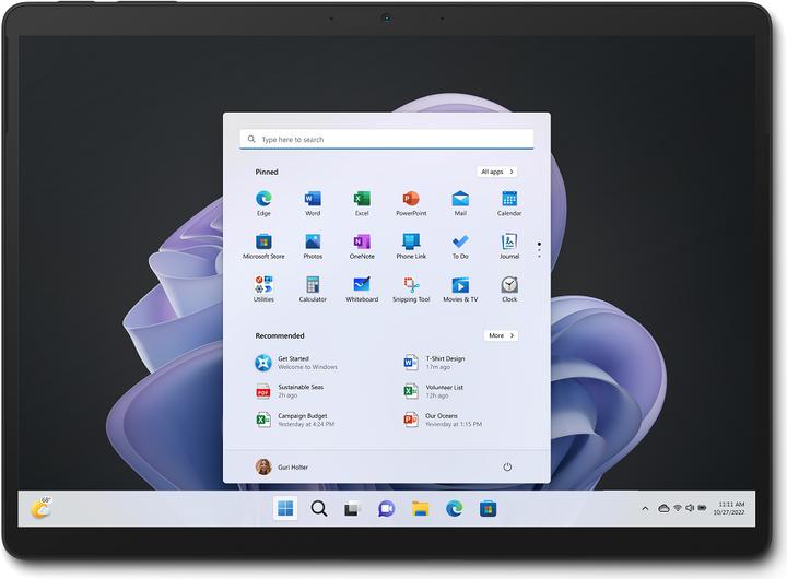 Immagine prodotto Microsoft Surface Pro 9 (13", Intel Core i7-1255U, 16 GB, 256 GB, Senza layout di tastiera)