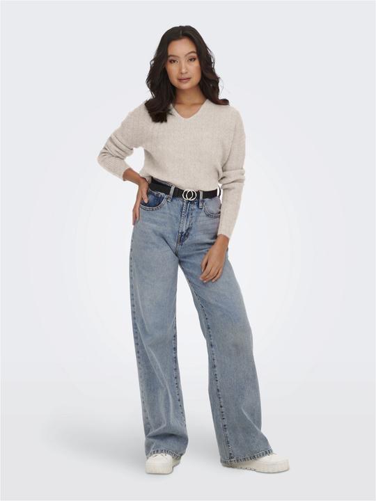 Actual product image Only V-neck knit sweater (M)