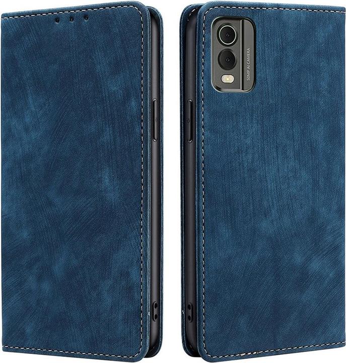 Immagine prodotto Cover-Discount Nokia C32 - Custodia con blocco RFID blu (Nokia C32)