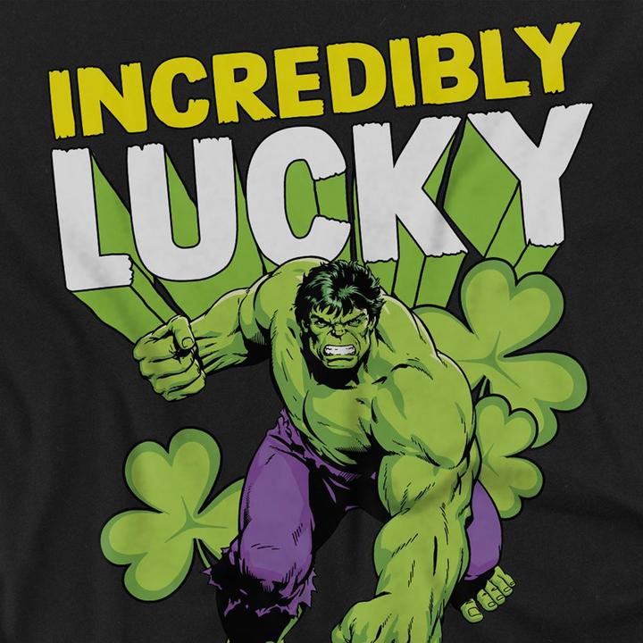 Produktbild Hulk Incredibly Lucky TShirt St PatricksTag (S)