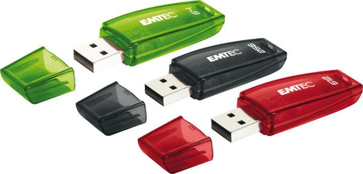 Actual product image Emtec C410 Color Mix (128 GB, USB-A, USB 2.0)
