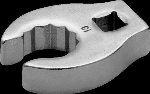 Image du produit Bahco Clé polygonale à patte d'oie 1/4" à entraînement carré, 9 mm (9 mm)