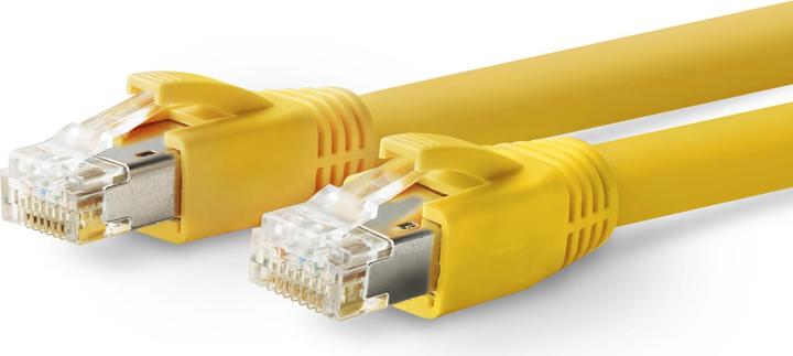 Vivolink PROCAT40 Netzwerkkabel 40 m Cat6a F/FTP (FFTP) Gelb (F/FTP, CAT6a, 40 m)