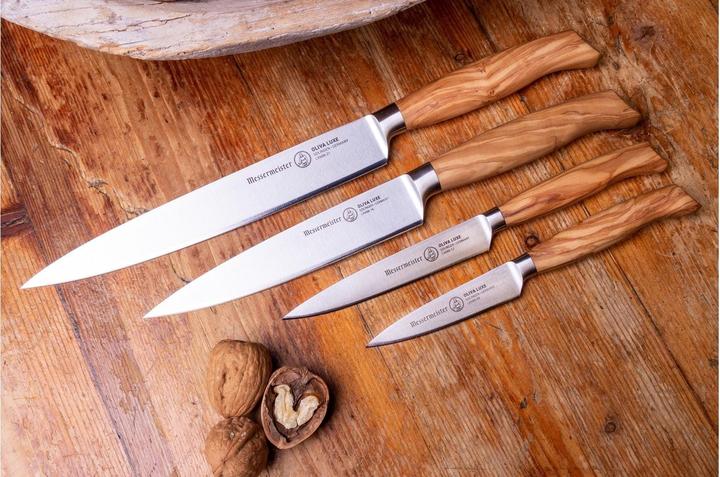 Image du produit Messermeister Couteau à viande Oliva Luxe 20 cm, Nature/Argent (20.30 cm)