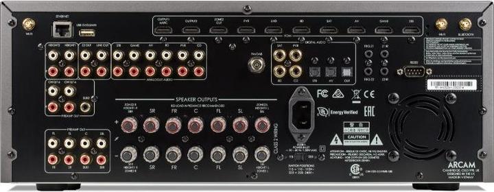 Actual product image Arcam AVR21 Black (7.2 channels)
