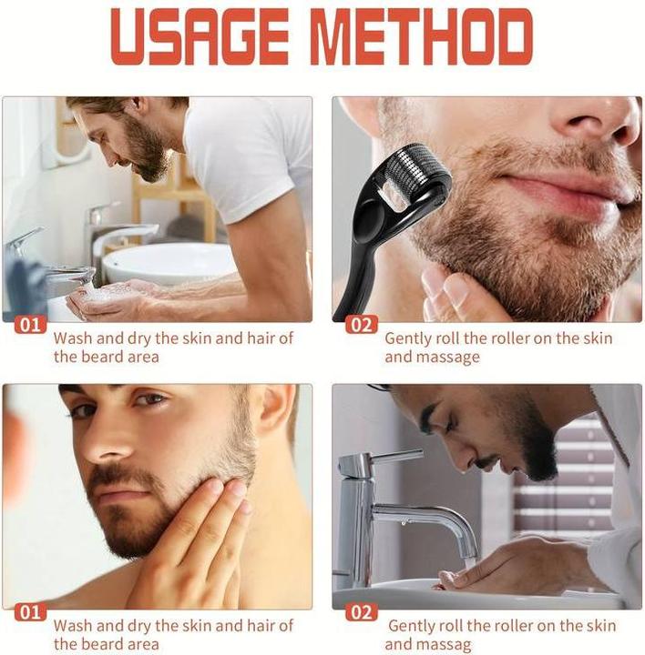Actual product image East Moon Beard Darkening Roller
