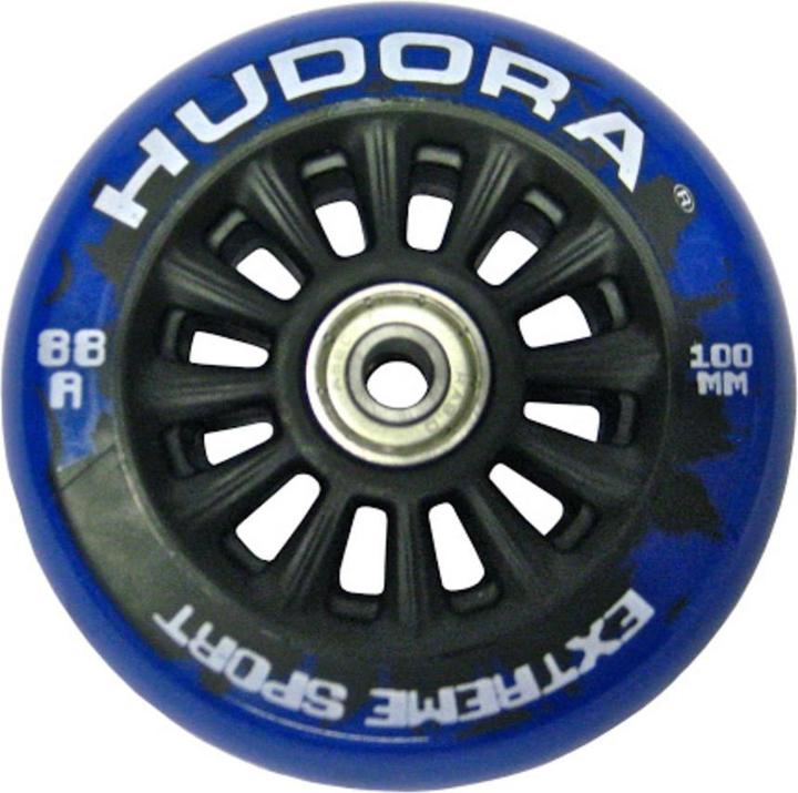 Hudora 1 Wheel Nylon Core blau, inkl. Abec 7 Kugellager